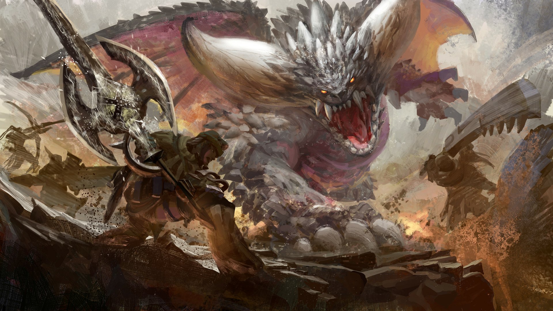 Nergigante Fury Wallpaper