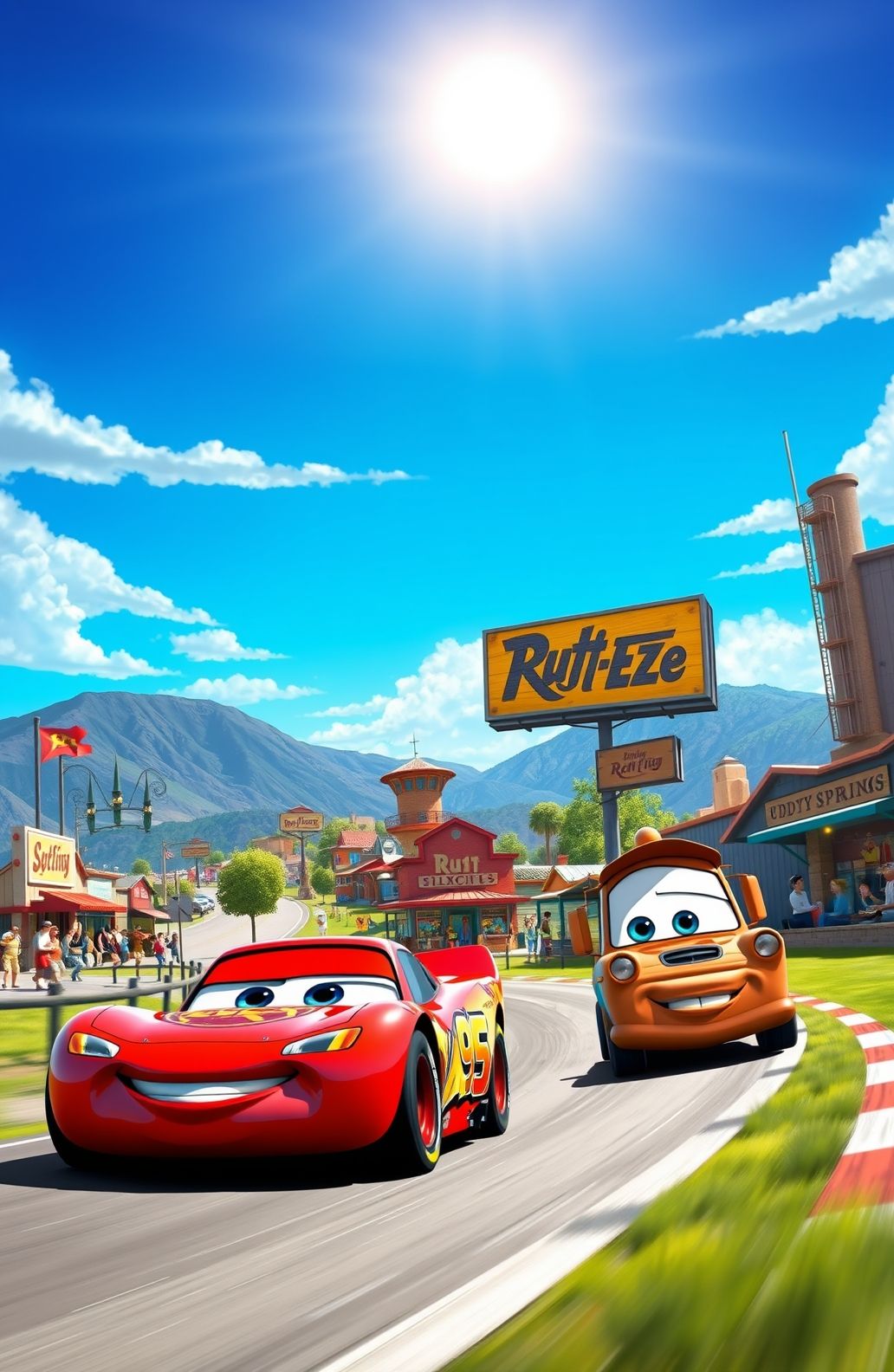 Disney Pixar Cars Wallpaper