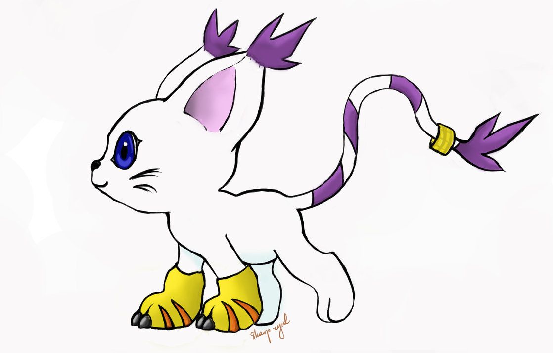 Gatomon Digimon Digital Monsters Adventure