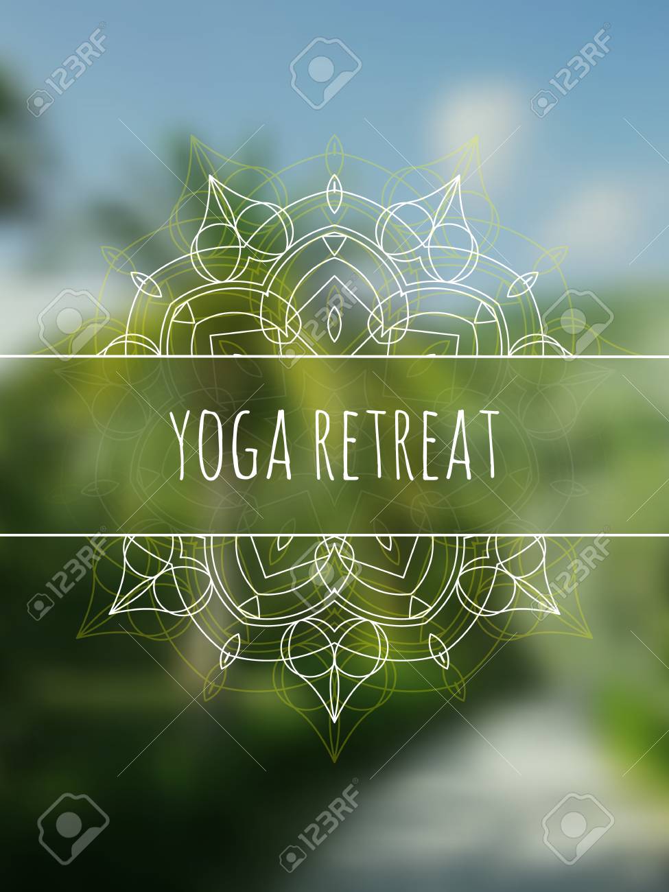 Free download Tropical Yoga Retreat Sacred Geometry Mandala On ...