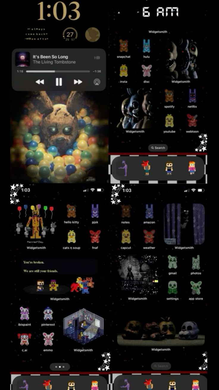 Fnaf Phone Theme Wallpaper