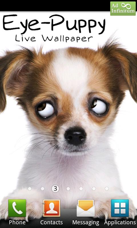 Eye Puppy Live Wallpaper Android Apps On Google Play