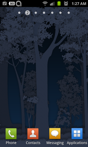 Paper Forest Live Wallpaper Is An Artistic Rendering Of A That