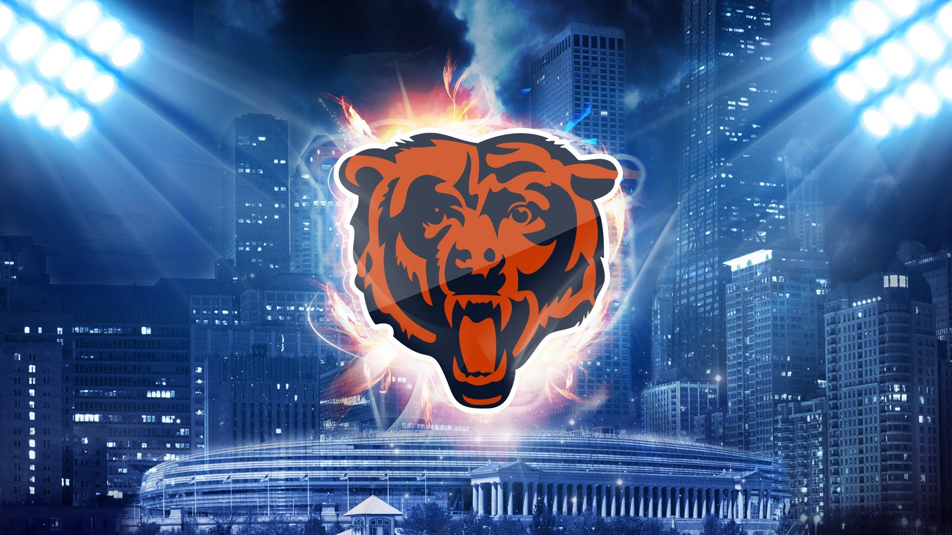 Chicago Bears Logo Wallpaper New HD