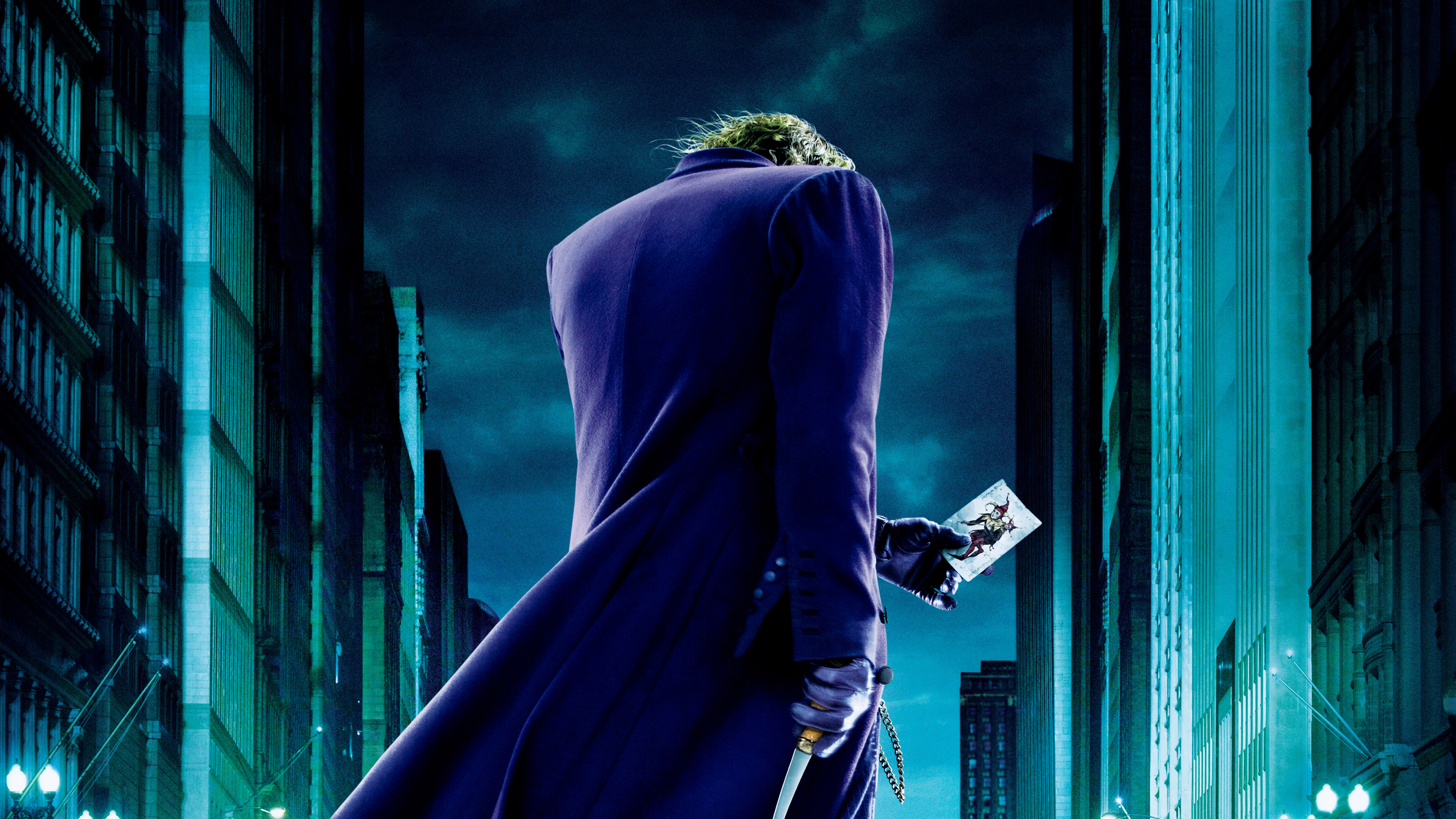 Joker The Dark Knight 4k Wallpaper HD Movies