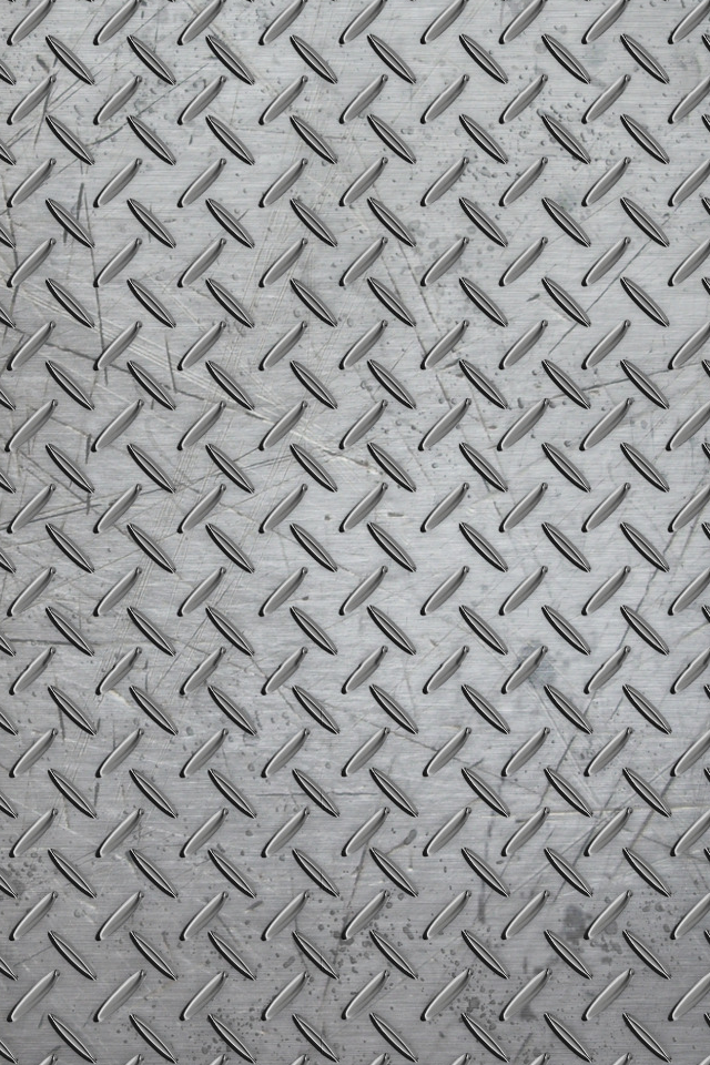 Diamond Plate Texture iPhone Wallpaper