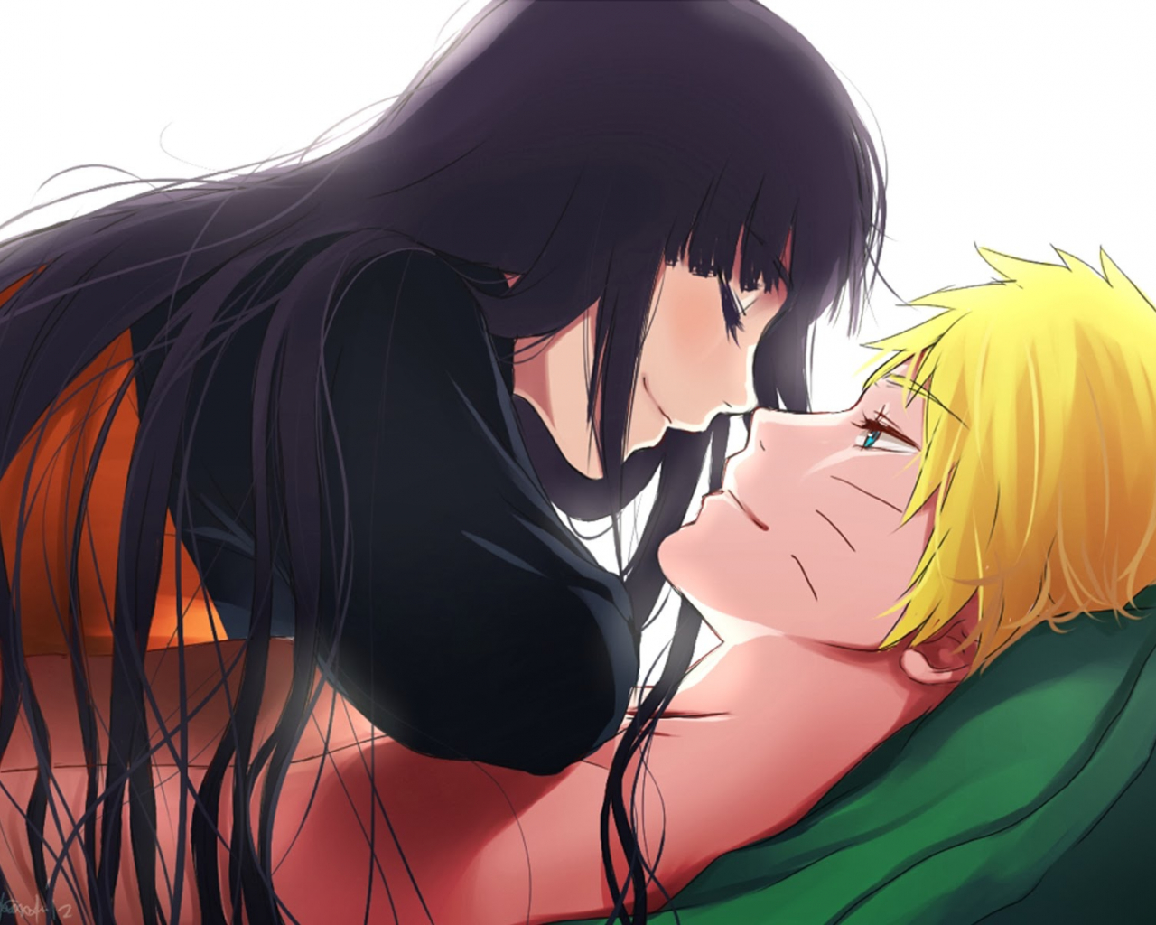 Naruto And Hinata Sweet Couple Anime HD Wallpaper