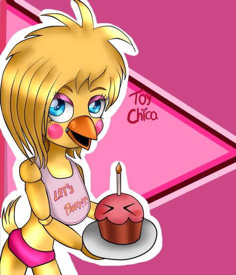 Download FNAF2 Toy Chica by Parkerychy03