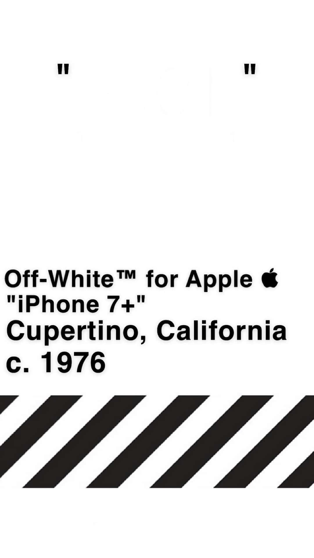 Off White iPhone Wallpaper