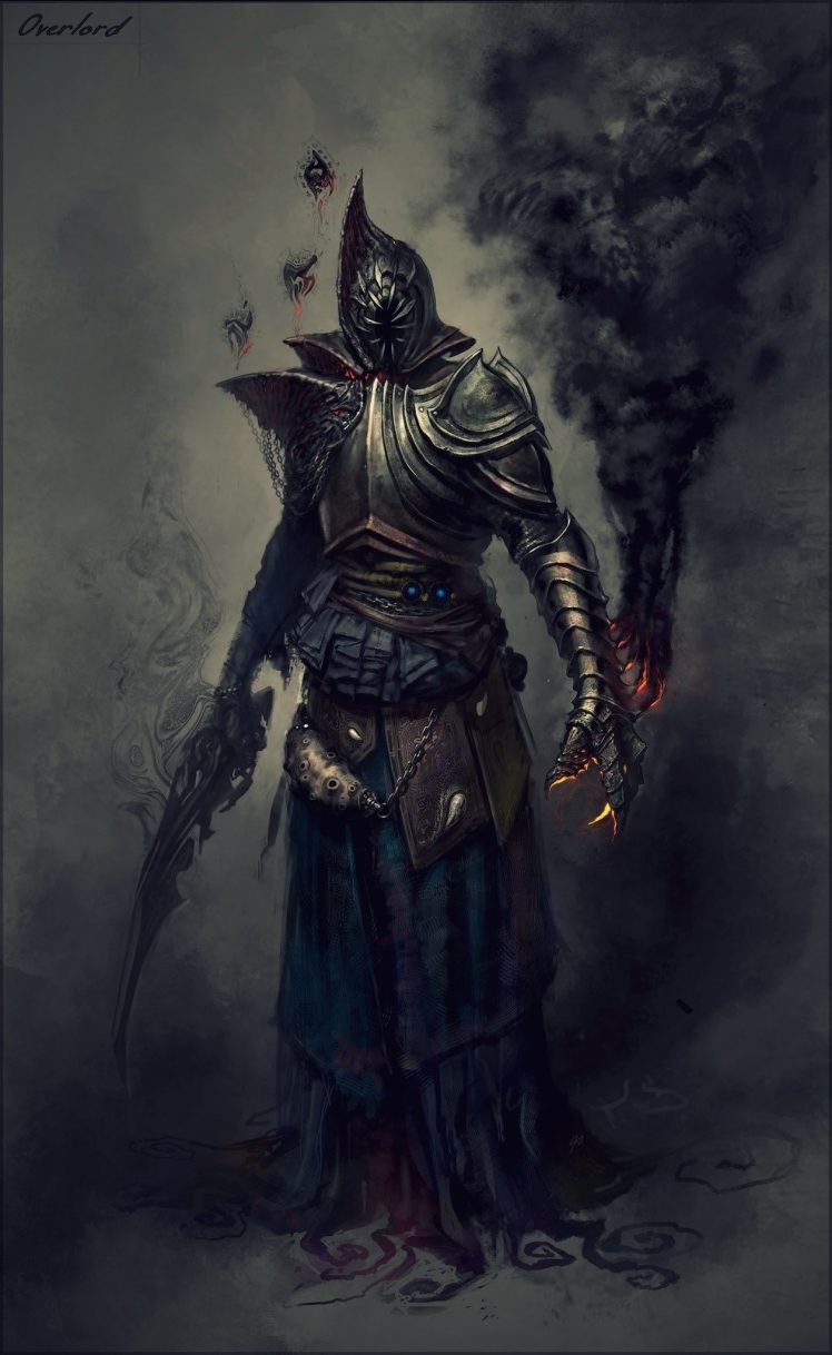 Drawing Armor Dark Sword Overlord Demon Wallpaper HD