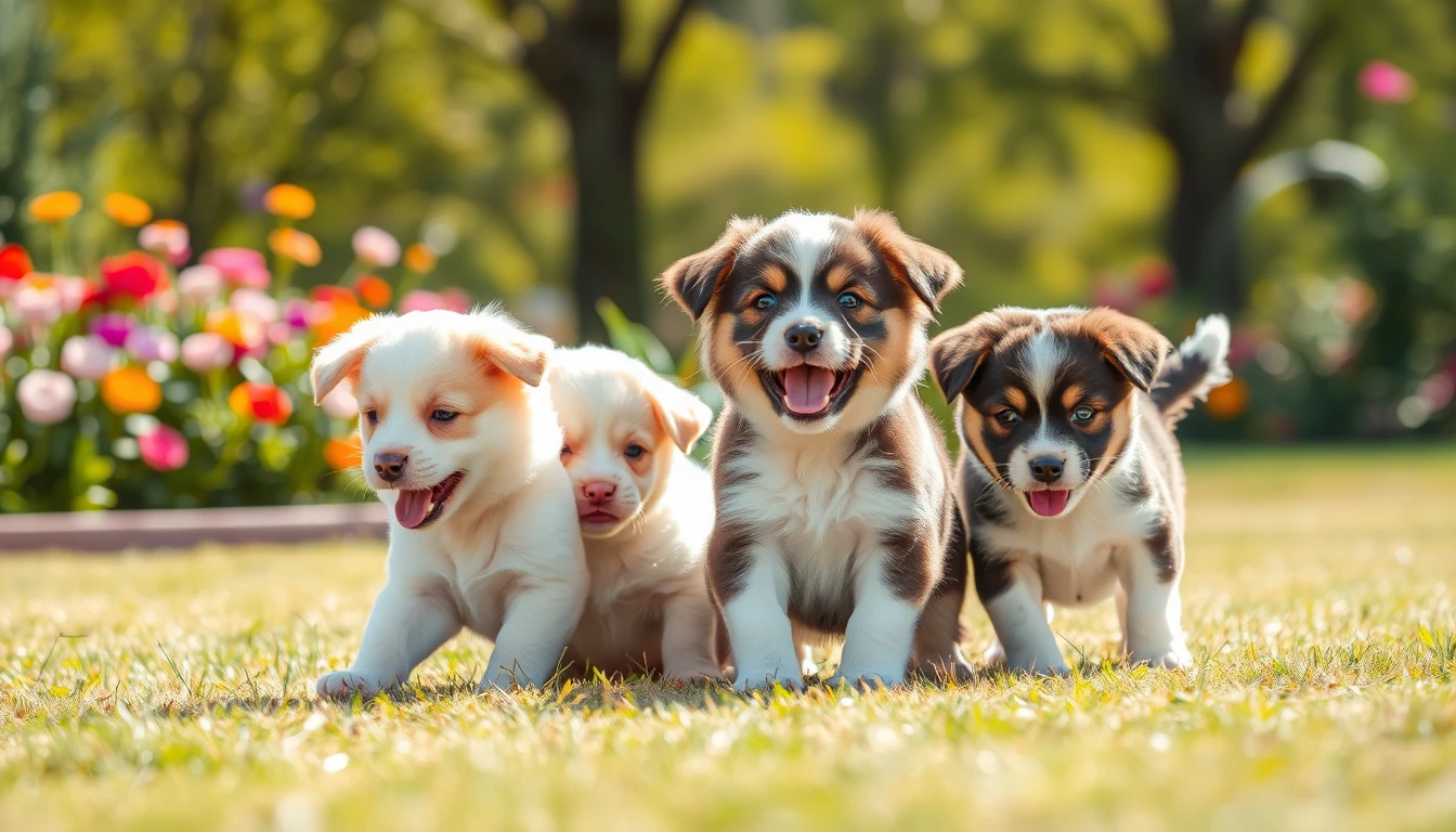 Cute Puppies Wallpaper