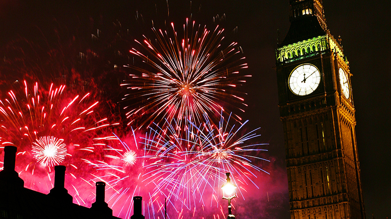Cheerful London Eye New Year S Eve Wallpaper In HD For