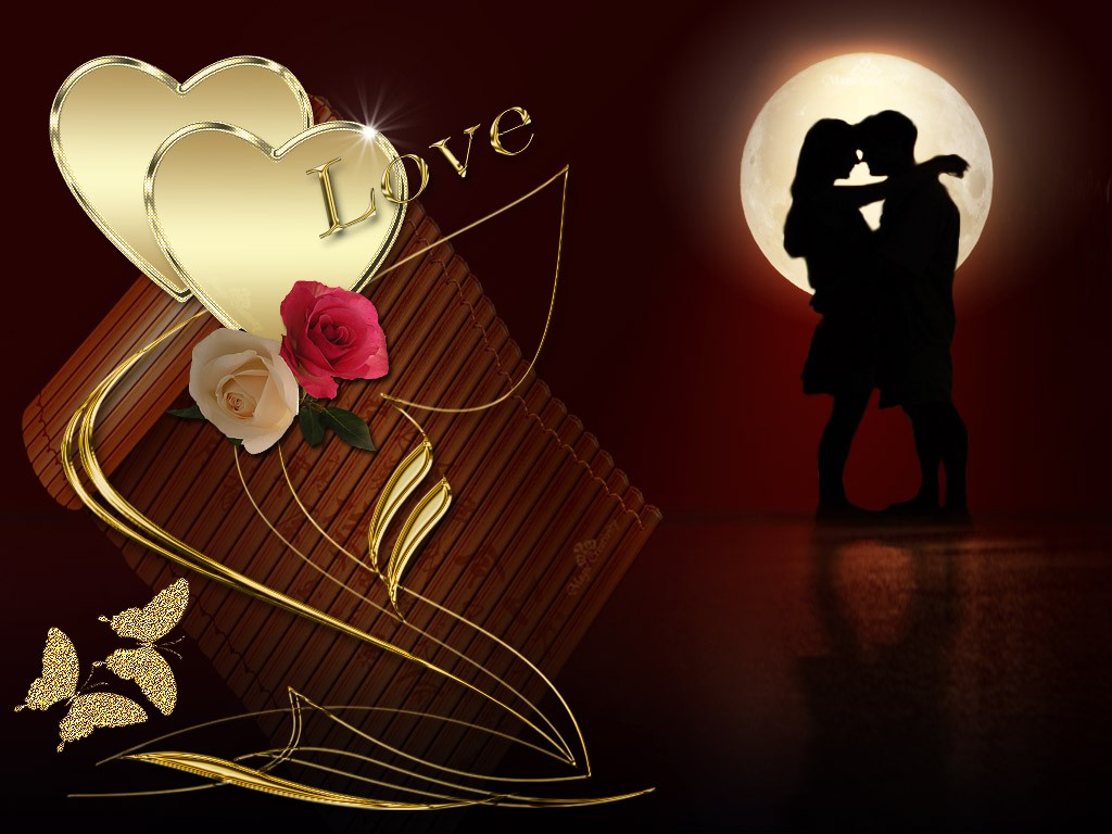 Wallpaper In Best High Desnsity Quality For Valentine Couple