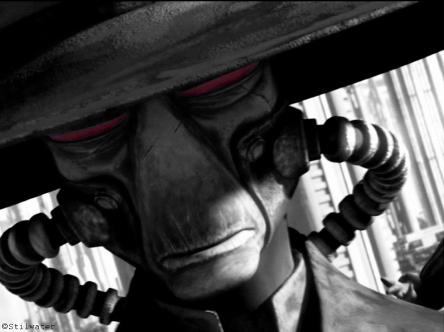Cad Bane Edit Black White And Red By Lady Lisette