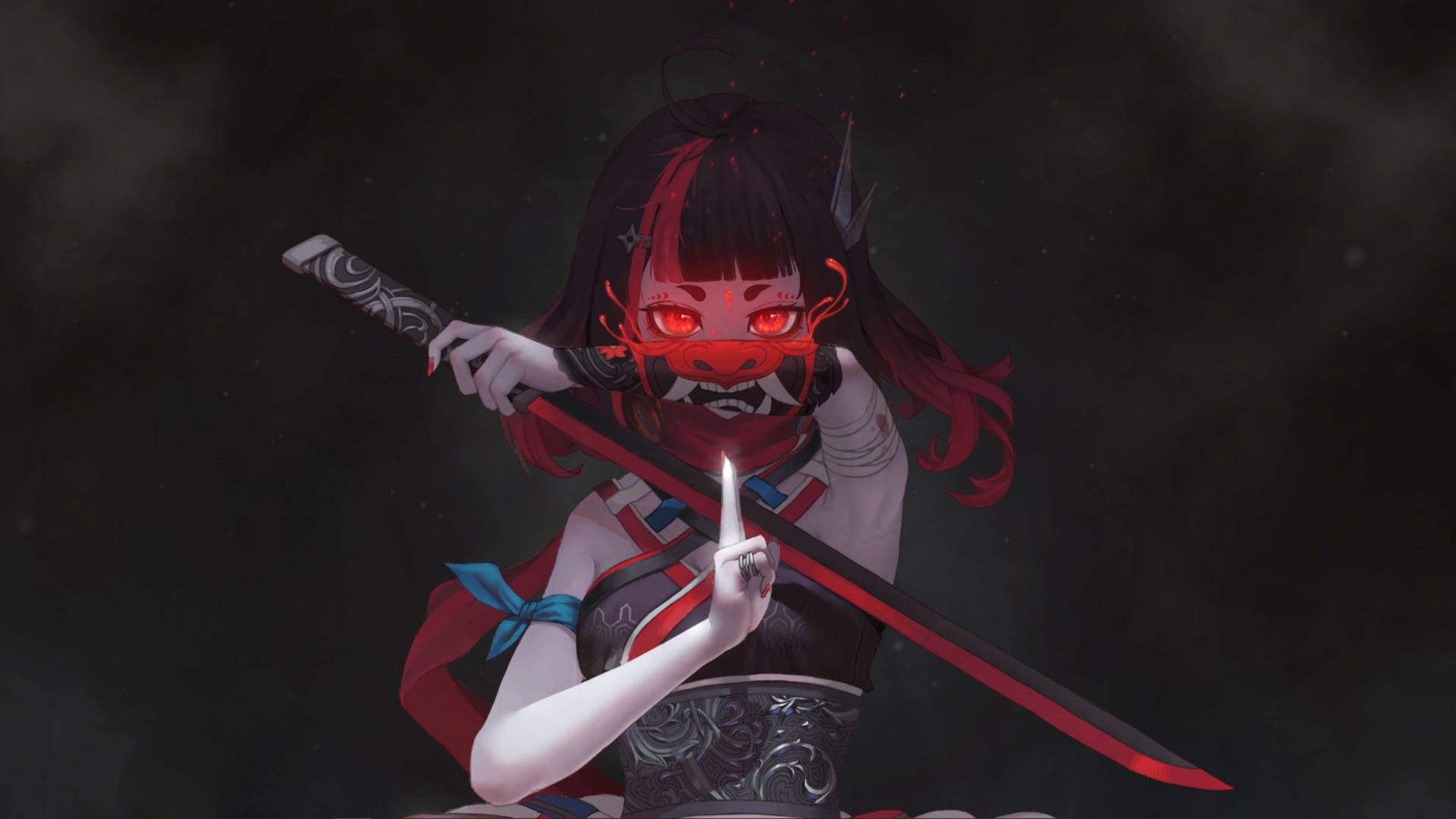 Pap Is De Parede Anime Vermelho Wallpaper