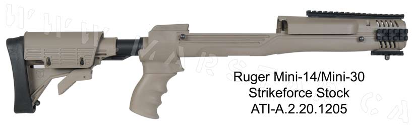 Ati Ruger Mini 14mini 30 Strikeforce Stock In Desert Tan HD Walls