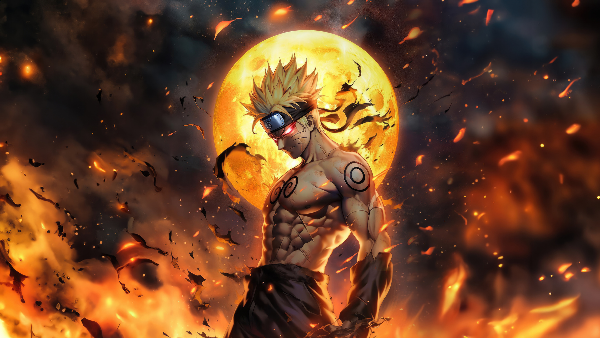 Dark Naruto Laptop Full HD 1080p 4k Wallpaper Image