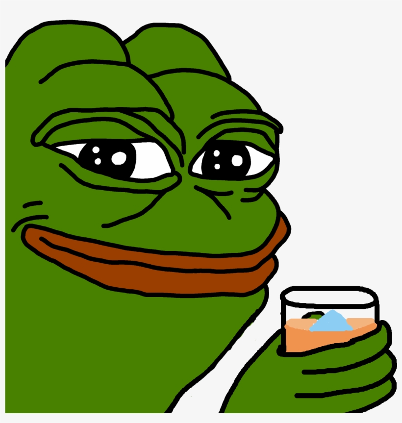 Smug Frog Pepe Transparent Background Png Image