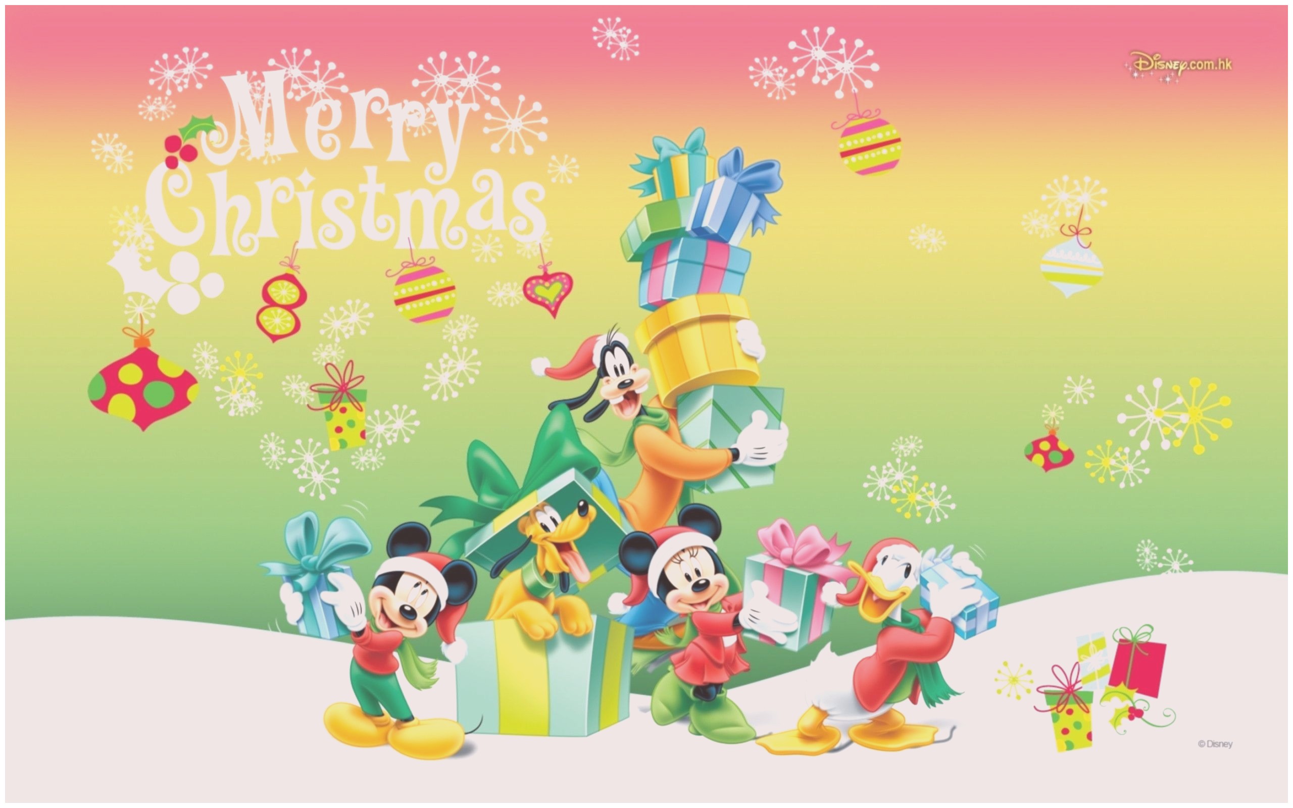 Christmas Disney Princess Wallpaper Mickey Mouse