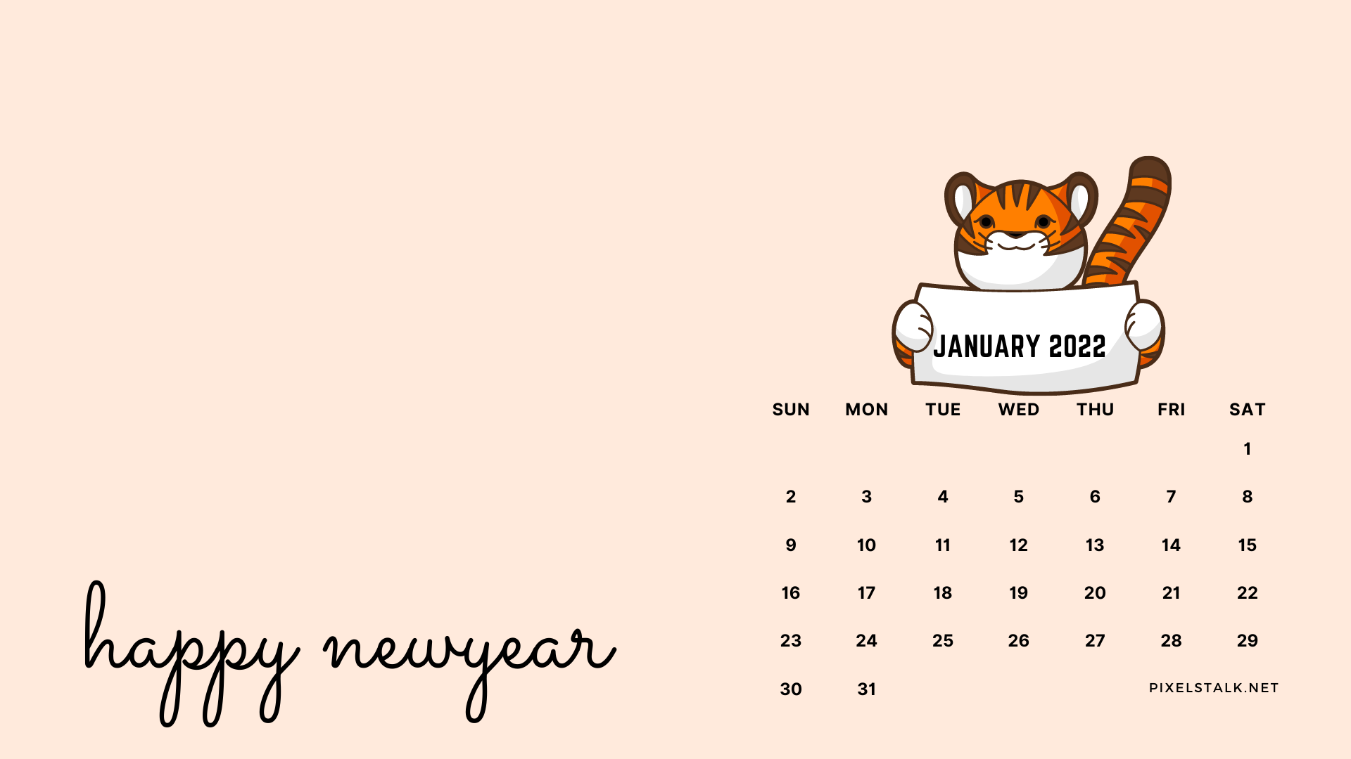 January Calendar Wallpaper For Desktop