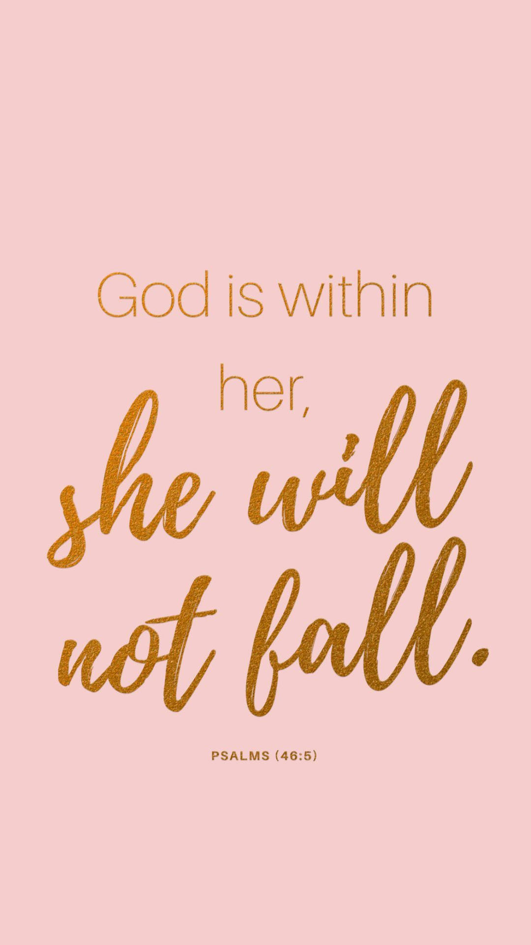Aesthetic Bible Verse Psalms Wallpaper