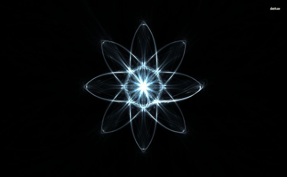 Atom HD Wallpaper Flower Of Life Symbol