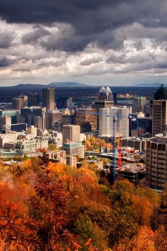 Montreal In The Autumn Desktop Pc And Mac Wallpaper