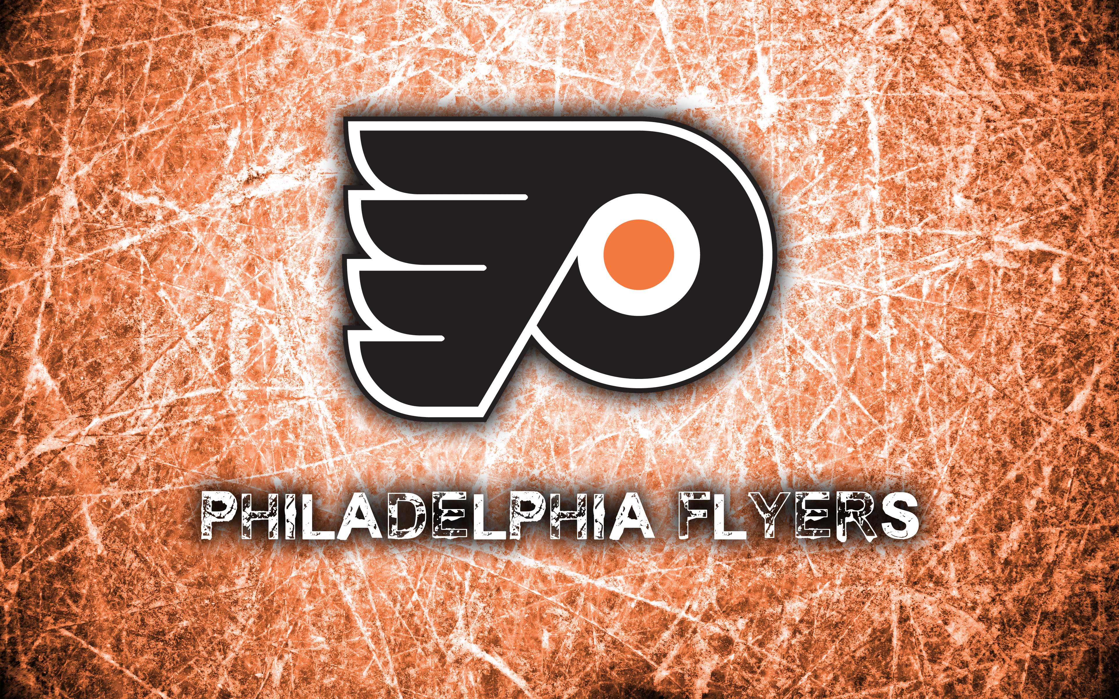 Philadelphia Flyers 2014 Logo Wallpaper 3840x2400