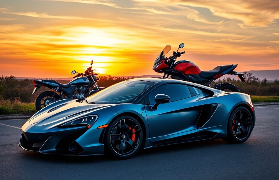 Car And Bike Wallpaper
