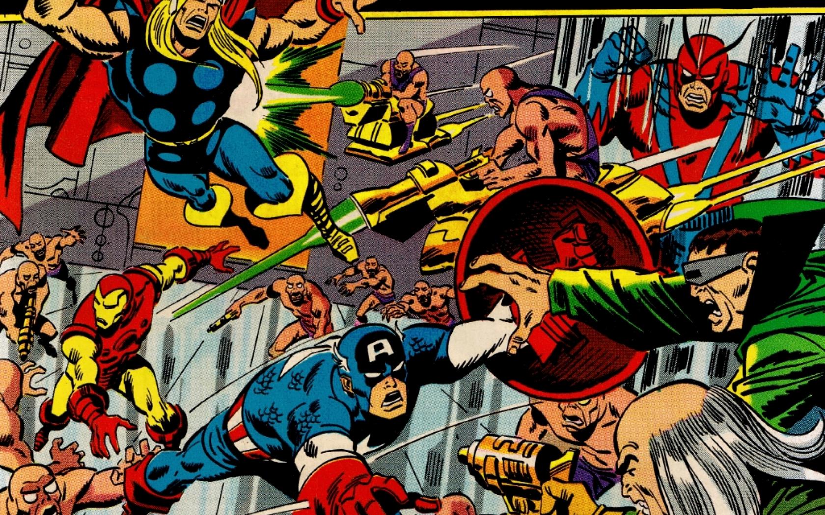 Captain America Iron Man Marvel Ics Thor Wallpaper Hq