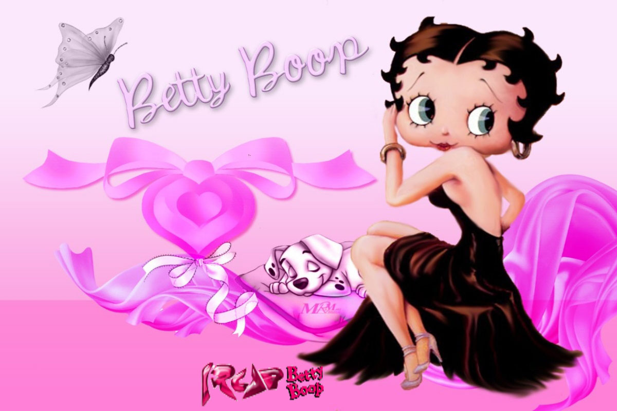 Betty Boop Christmas Wallpaper Background