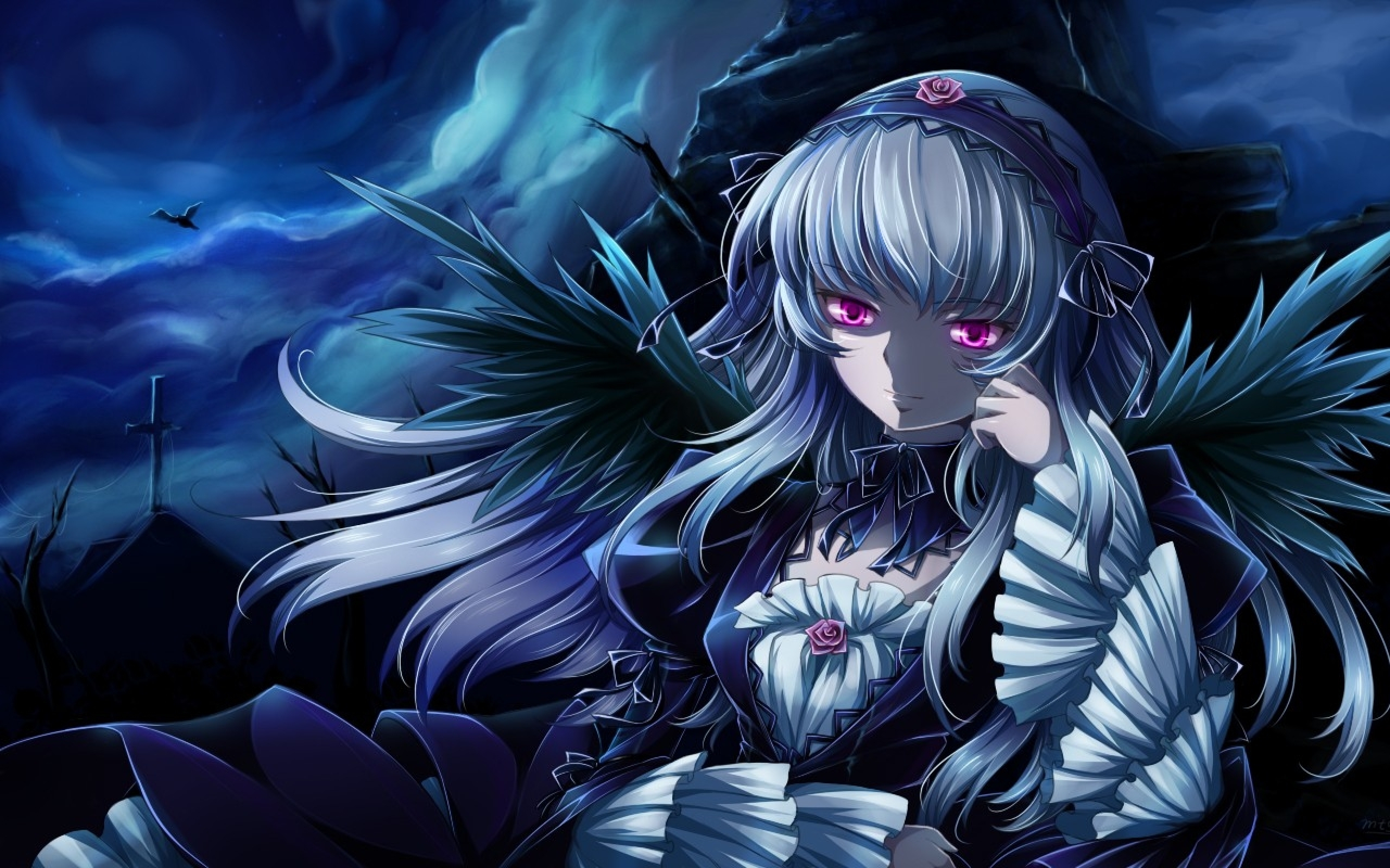 Free Download Hd Gothic Anime Wallpapers 2560x1600 For Your