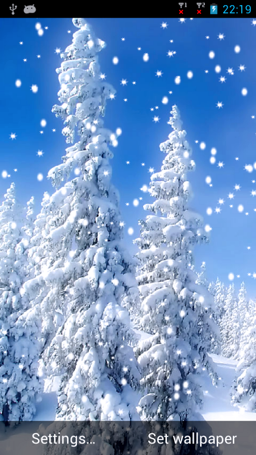 Snow Fall Live Wallpaper Android Apps On Google Play