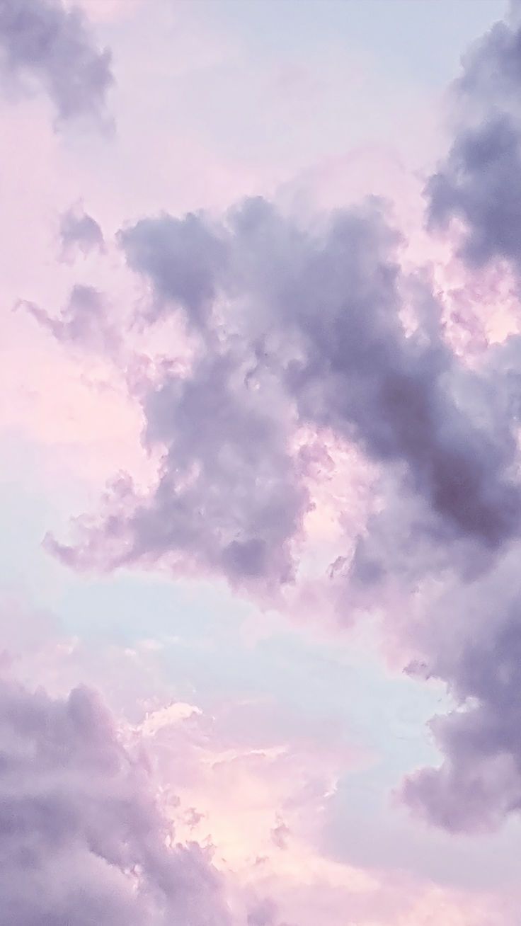 Pastel Aesthetic Clouds Wallpapers on WallpaperDog 736x1308