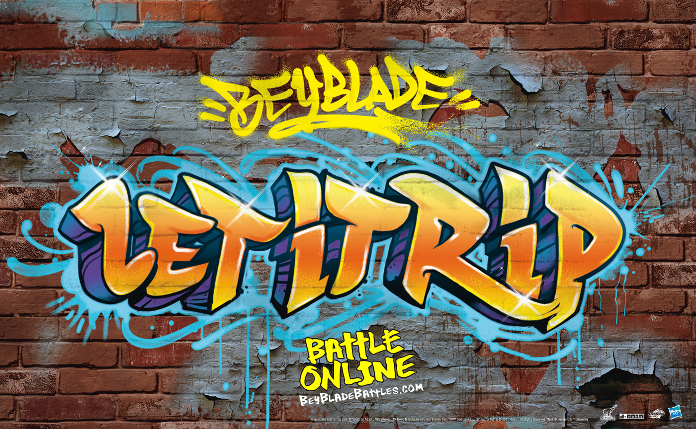 Beyblade Graffiti Wallpaper Hasbro