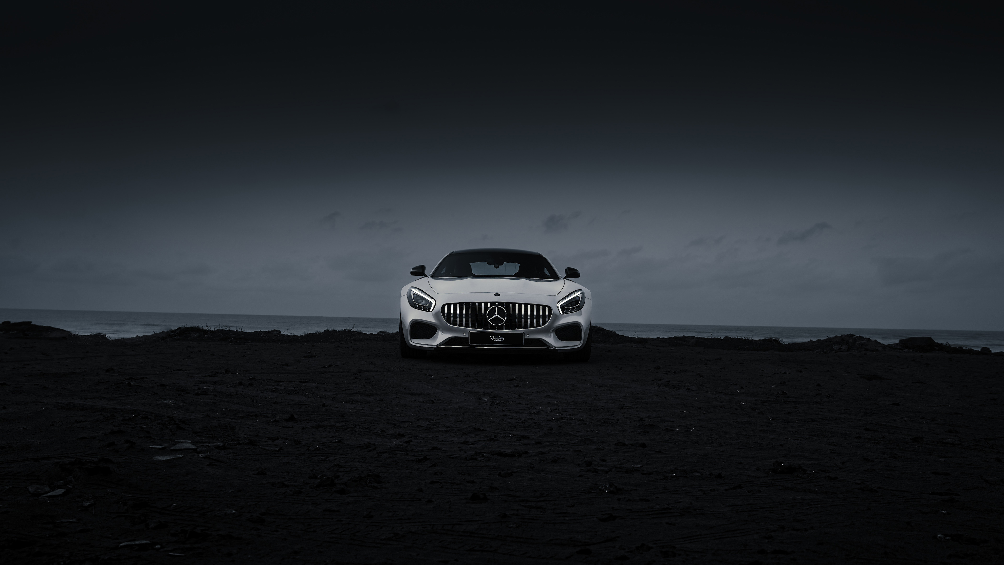 White Mercedes Amg Gts 4k Wallpaper Hd Cars
