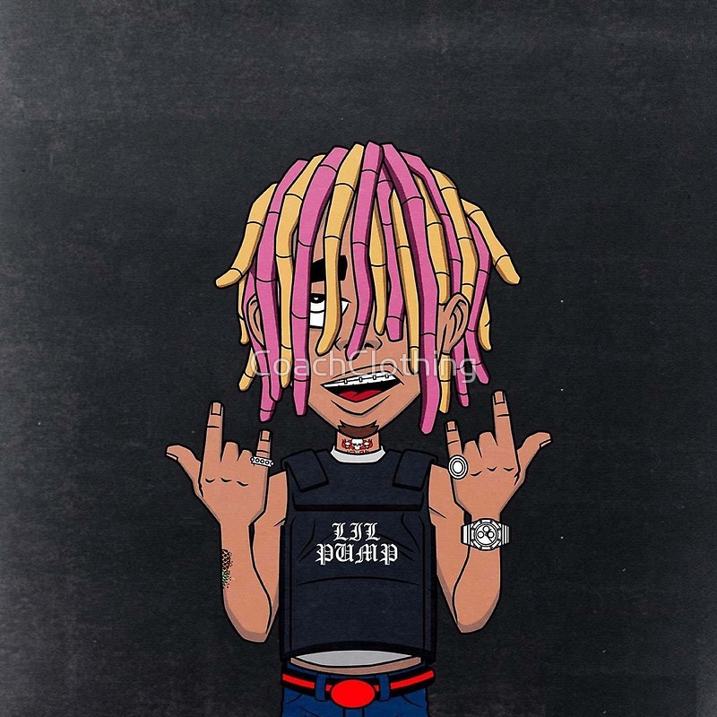 Lil Pump soldier Posters by CoachClothing Redbubble 800x800