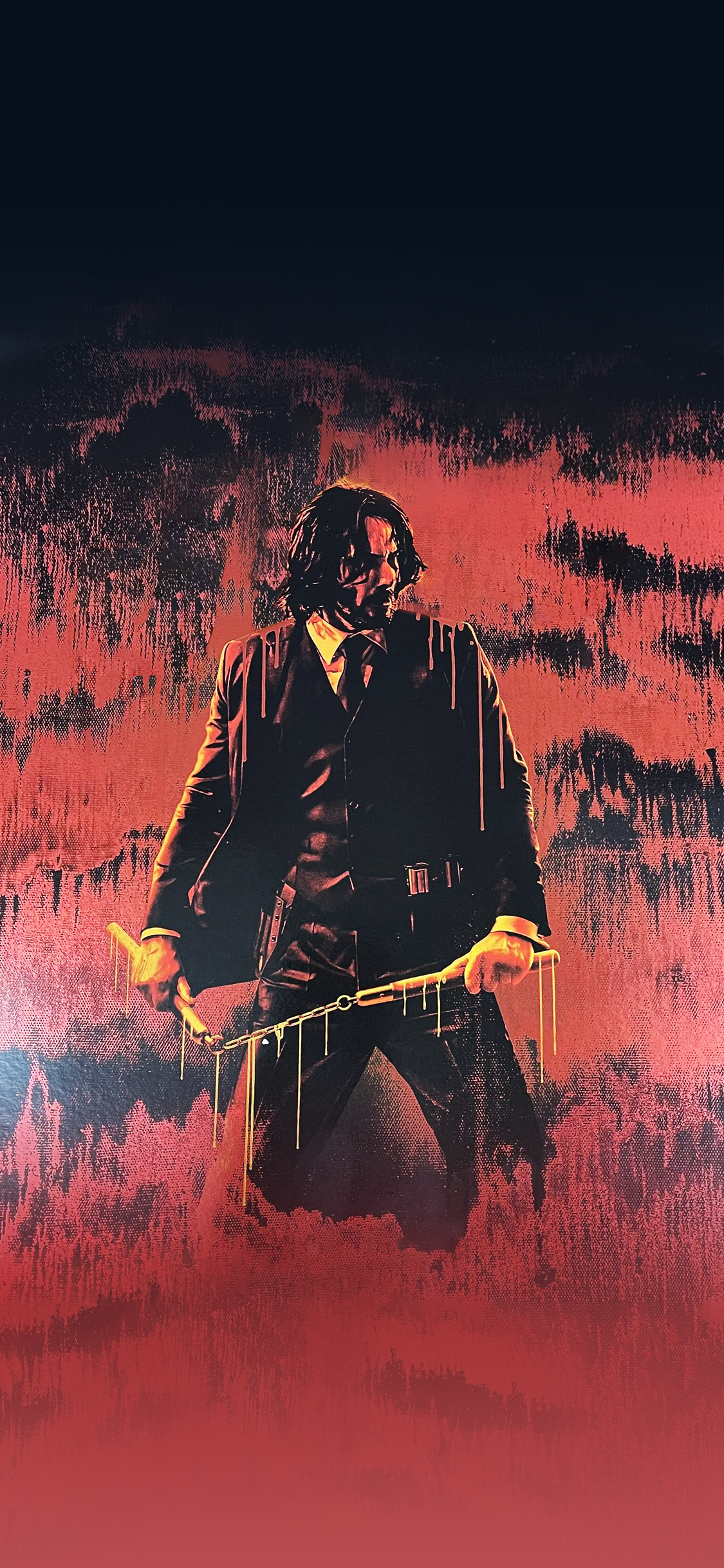 Remove The Text From Sdcc John Wick Poster And Converted It
