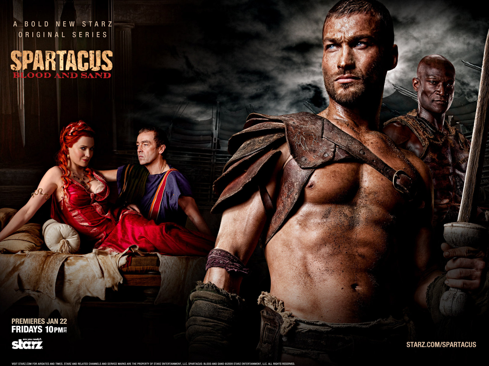 Spartacus Blood And Sand Wallpaper
