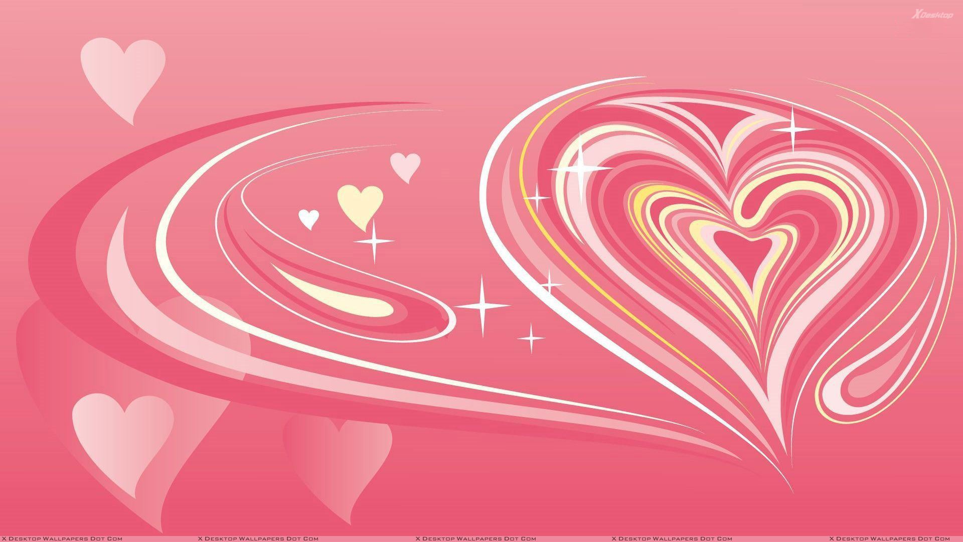 Pink Heart Wallpaper HD In Love Imageci