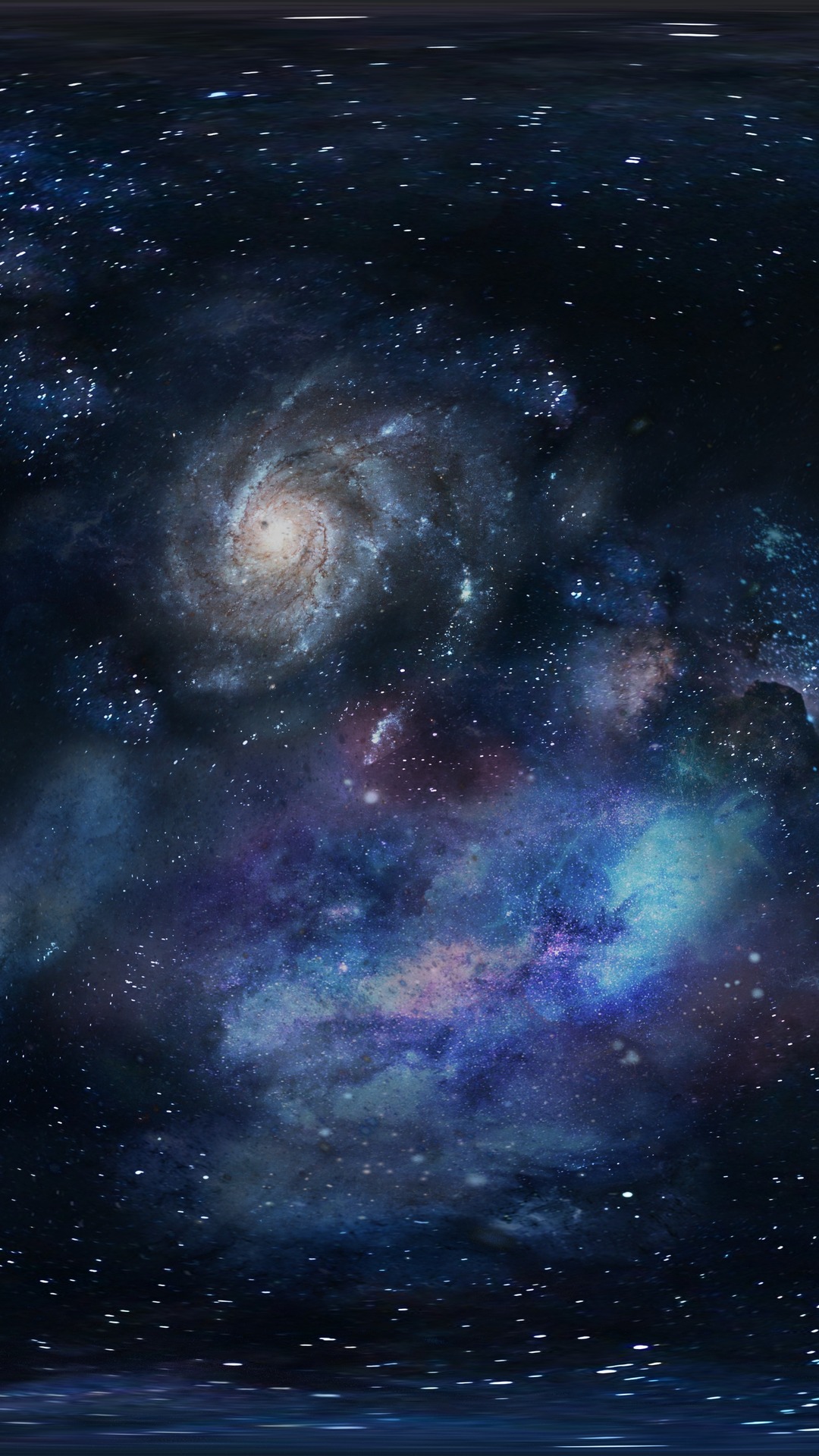Wallpaper Galaxy Space Stars Samsung