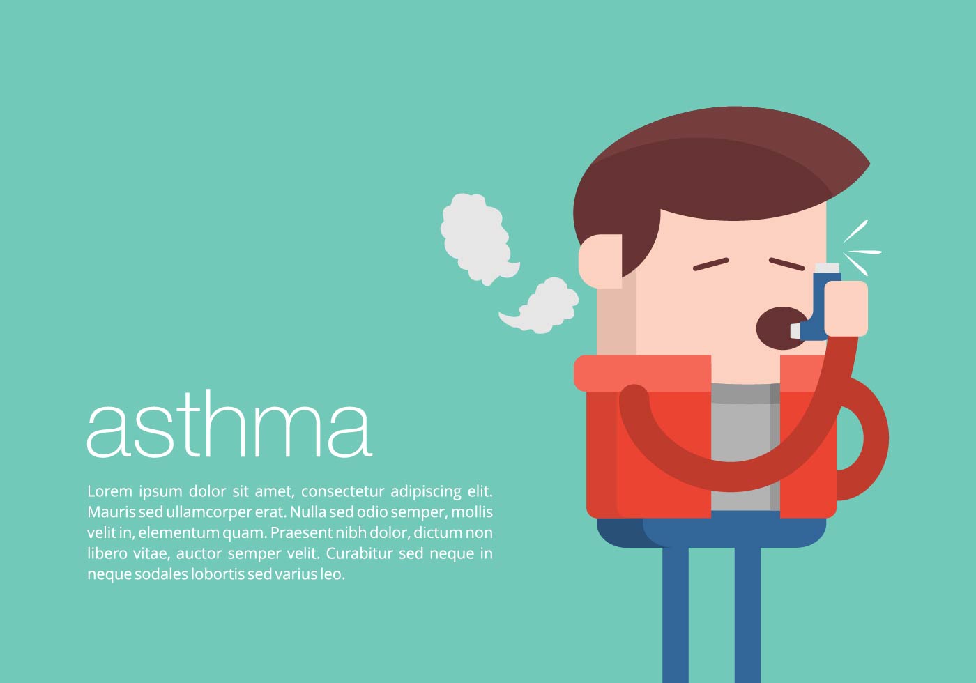 Asthma Background Vectors Clipart Graphics