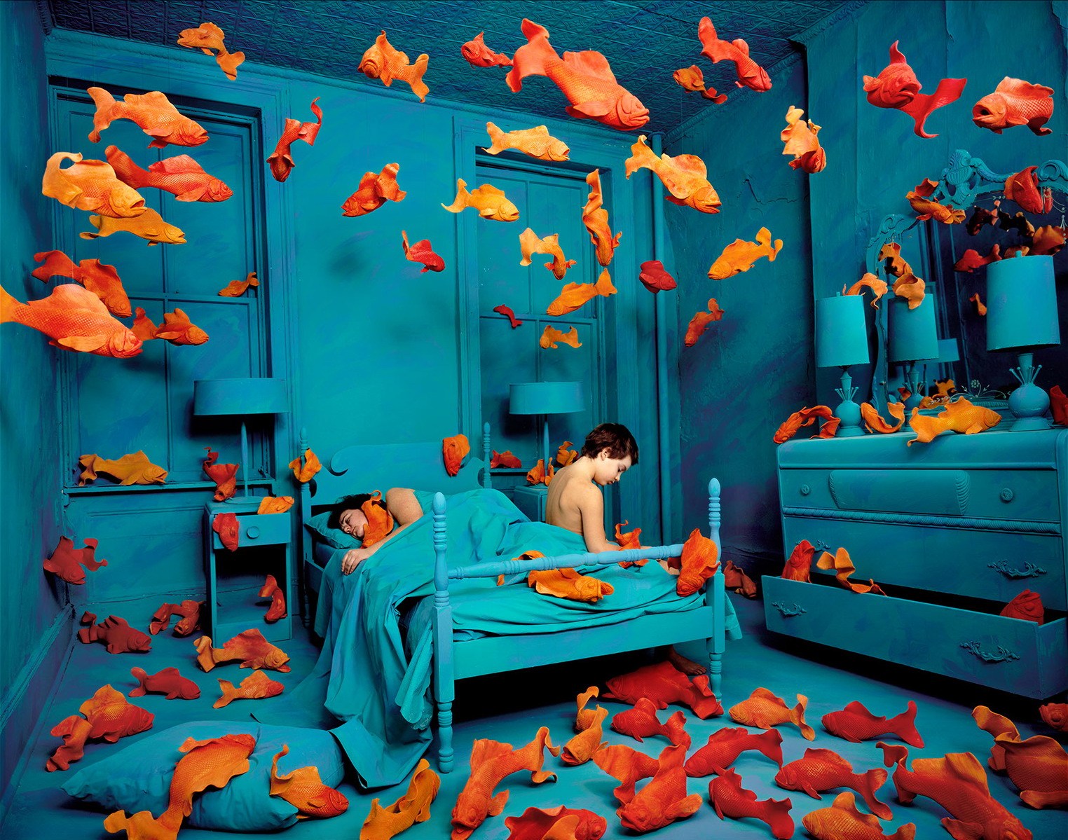 Fish Room Photography Art Photo HD Desktop Wallpaper
