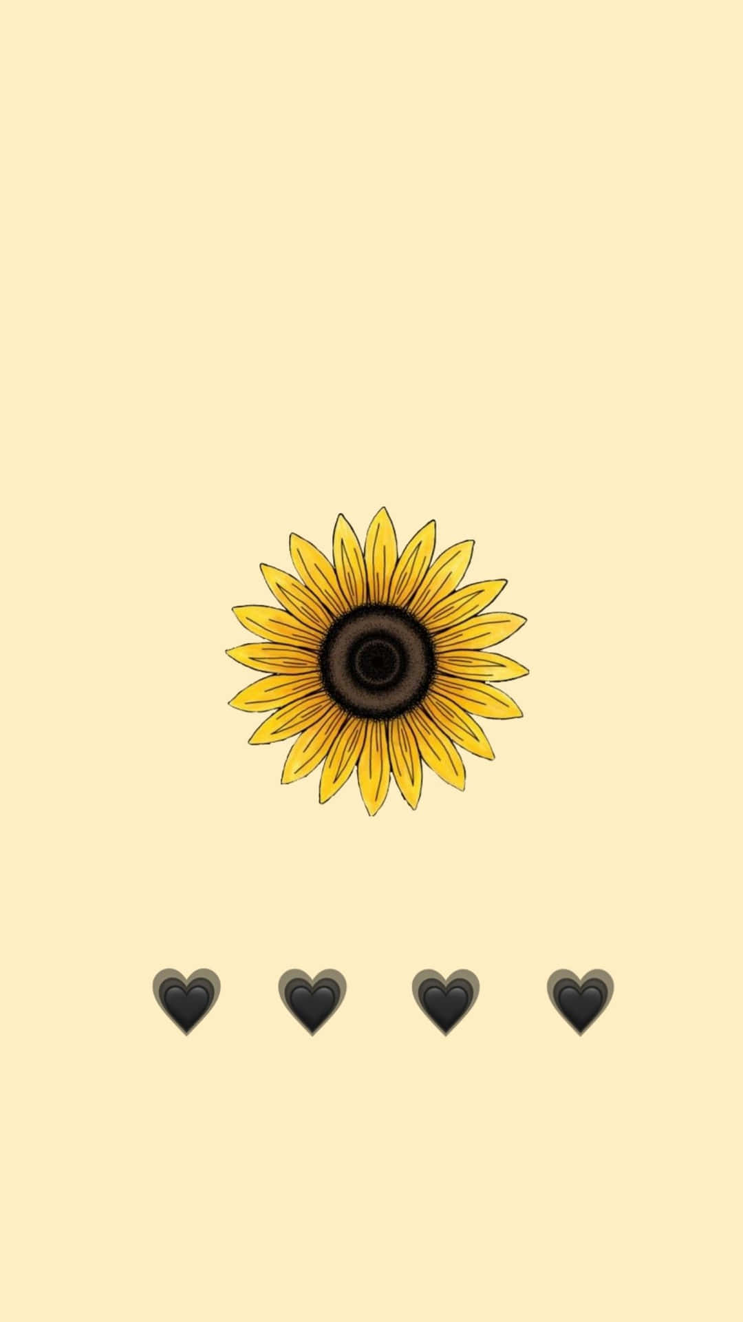 Sunflower Aesthetic iPhone Wallpaper