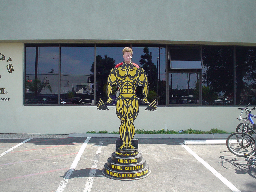 Golds Gym Venice Ca Me Outside In Beach C