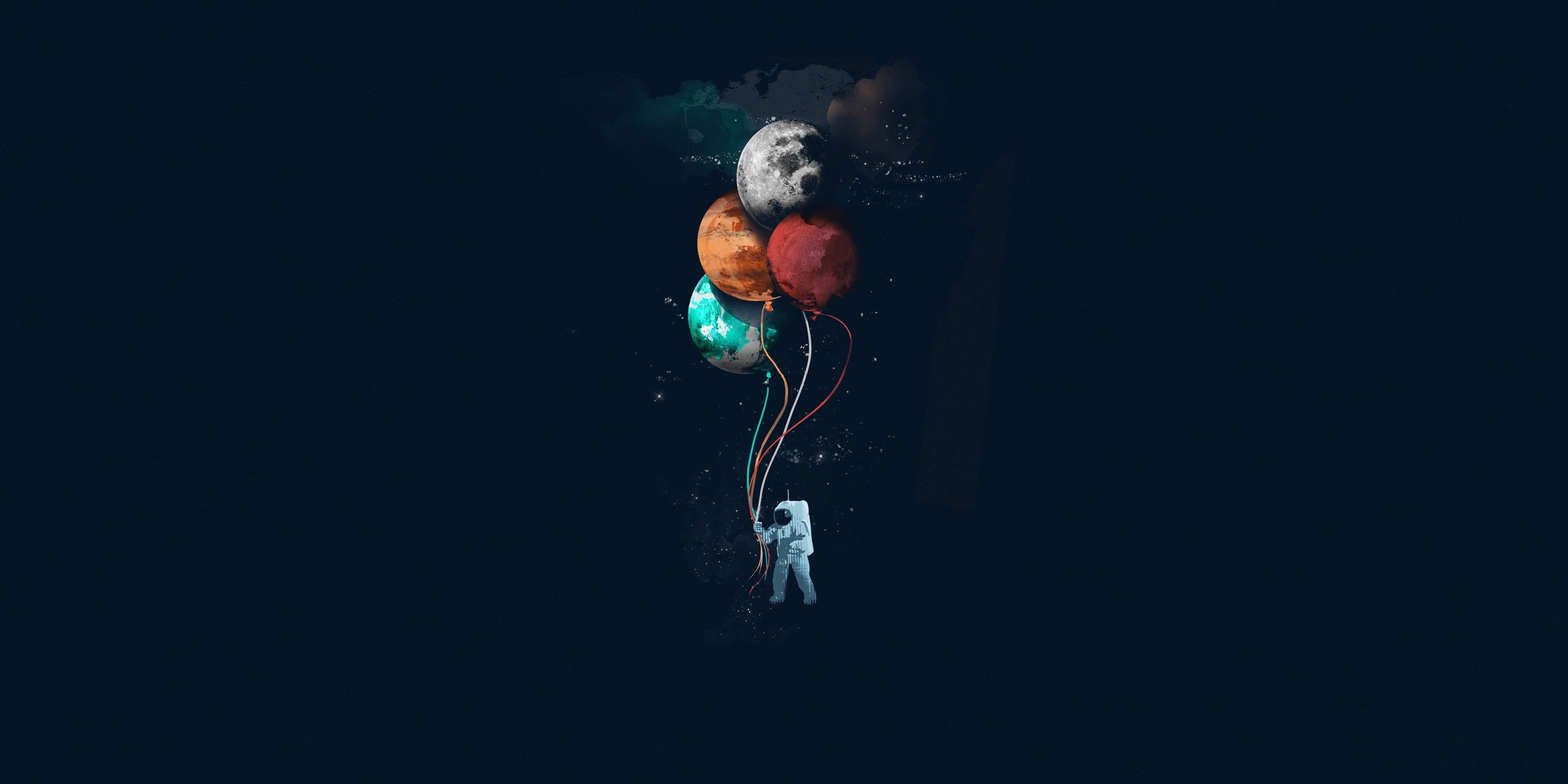 Astronaut Space Art 4k Wallpaper HD Artist