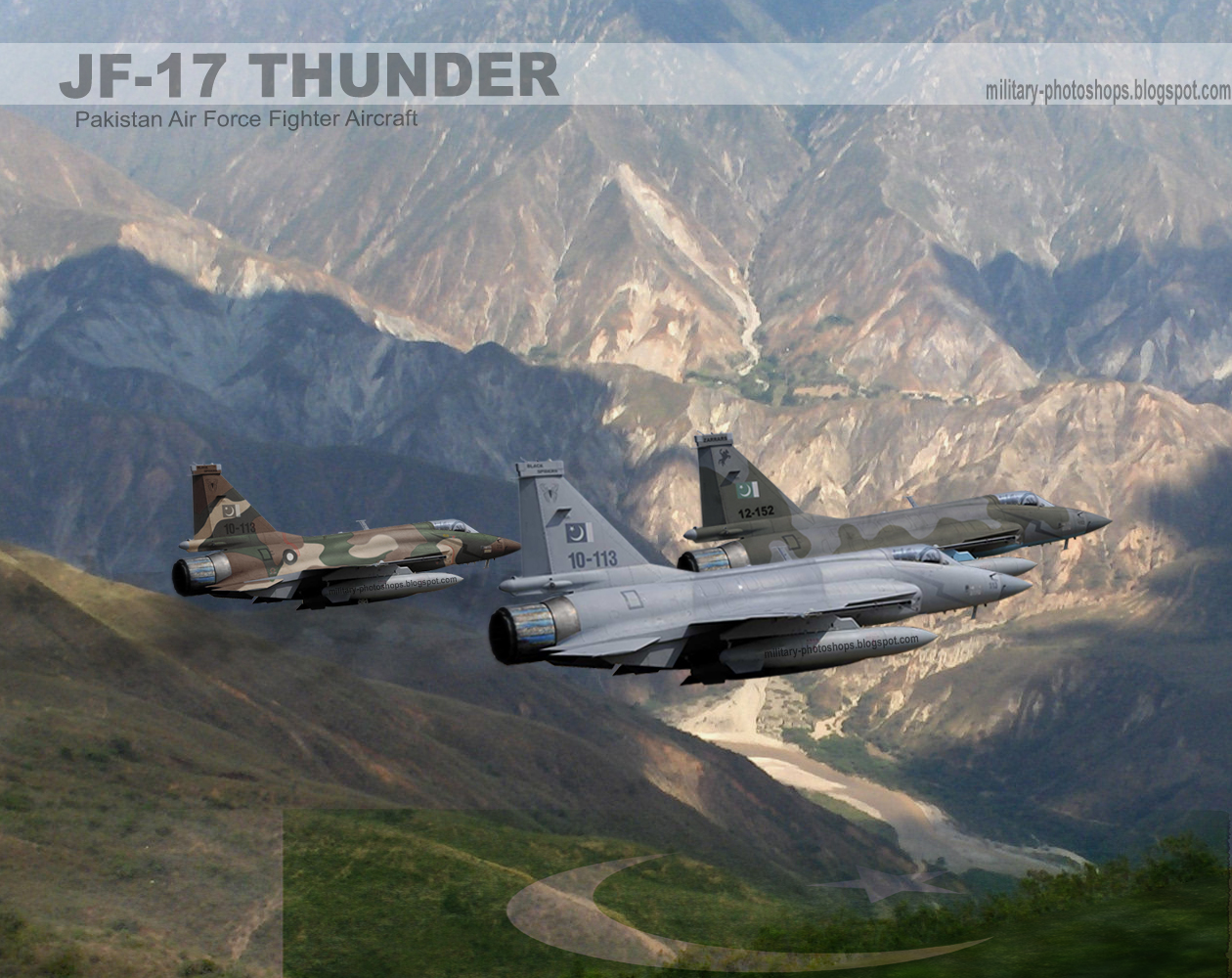  Photoshops Pakistan Air Force JF 17 Thunder Wallpaper [HD] [1024x768