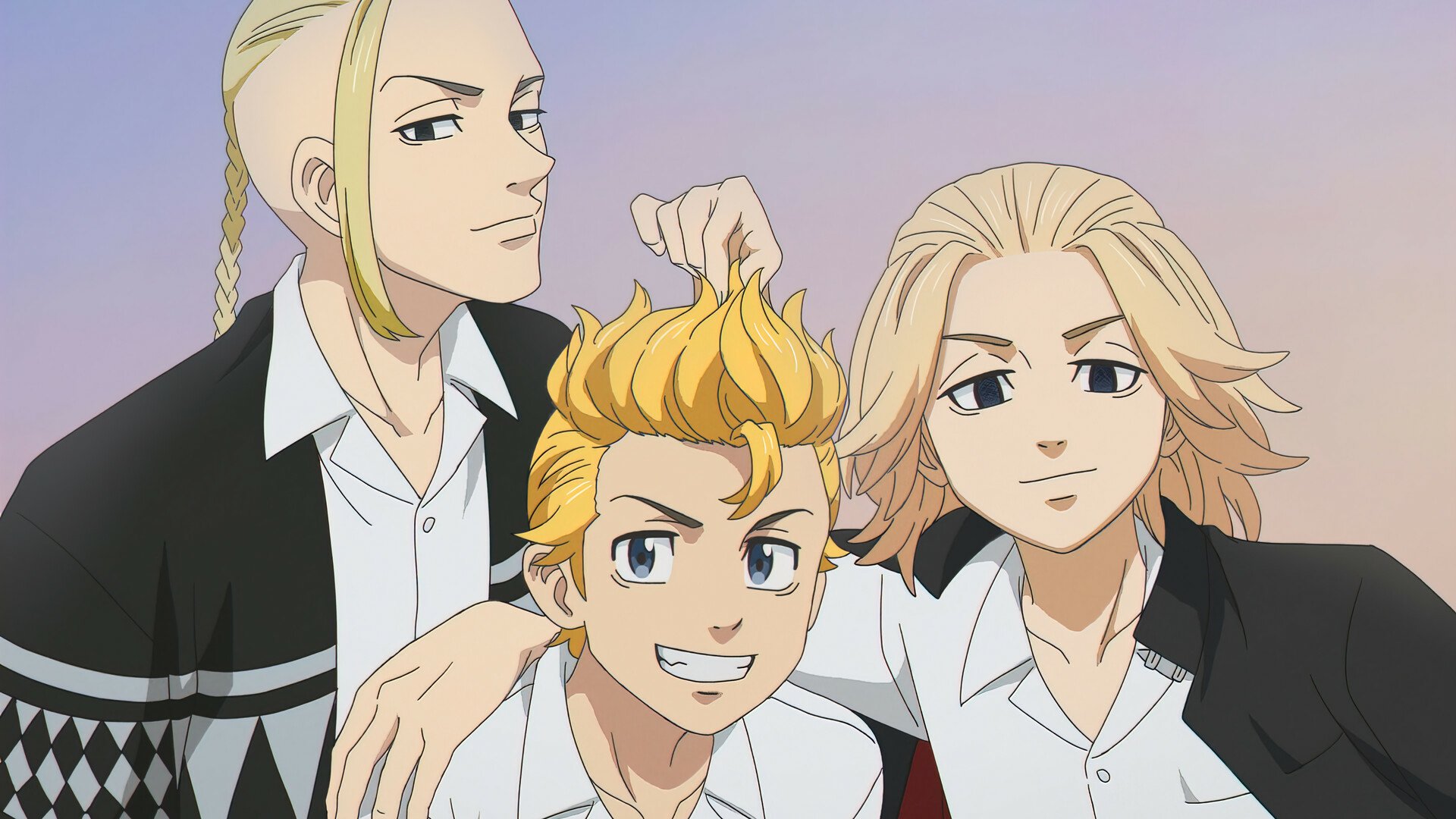 Takemichi Hanagaki Mikey Manjiro Sano Ken Ryuguji Anime Tokyo Revengers HD Wallpaper