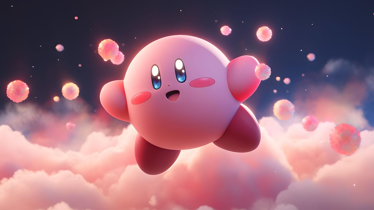 Kirby Wallpaper - WPTunnel  Kirby, Hero wallpaper, Kawaii wallpaper