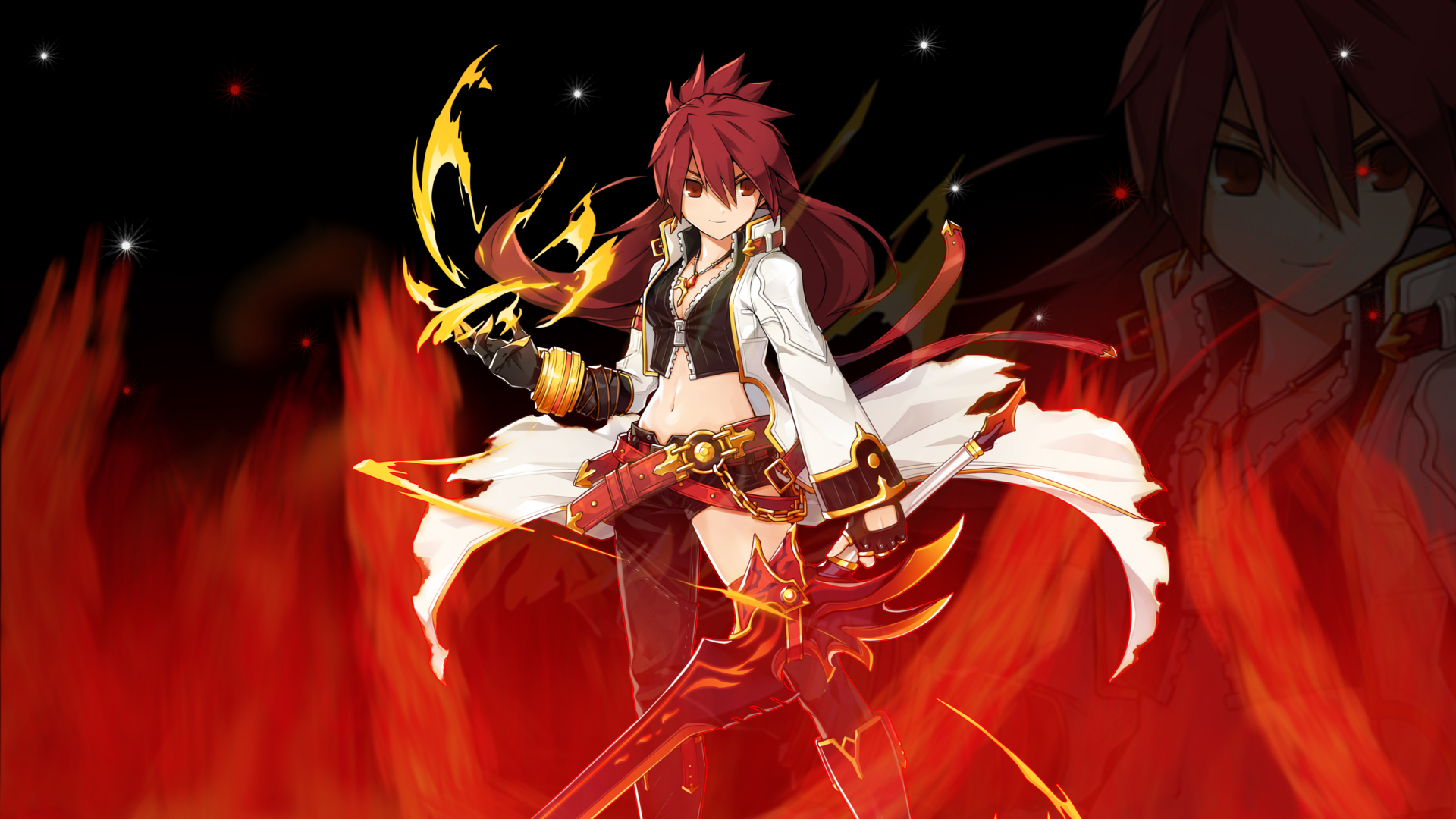 Elesis Blazing Heart Wallpaper On